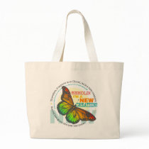 New Creation Butterfly Tote Bag