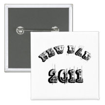 New Dad 2011 Pinback Buttons