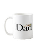 New Dad Est 2009 mugs