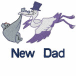 New Dad -  girl embroidered shirts