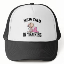 New Dad Girl Trucker Hats