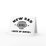 New Dad Personalised Cards XXL