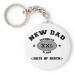 New Dad Personalised Gift XXL keychains