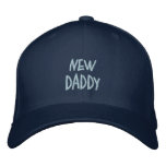 New, Daddy-Blue(Boy)-Saying-Hat=Embroidered embroidered hats