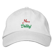 New, Daddy!-Embroidered Hay
