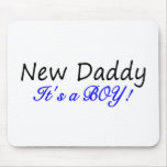 New Daddy Its A Boy Mousepad