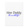 New Daddy Its A Boy Postcard