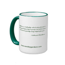 New Day Gardens Mug- Butterfly Antiqued style
