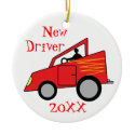 New Driver Car ornaments