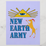 New Earth Army Flyer Design