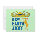 New Earth Army invitations