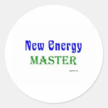 New Energy Master Round Sticker