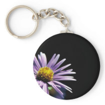 New England Aster Key Chains