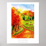 New England Fall Print