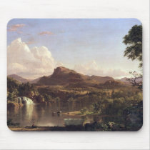 New England scene by Frederick Edwin Church mousepads