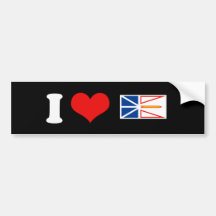 NEW FOUNDLAND BUMPER STICKERS