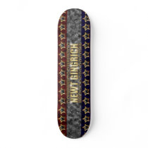 New Gingrich Stars and Stripes Custom Skate Board