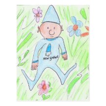 new gnome post cards