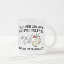 New Granddaughter - New Grandpa Coffee Mug