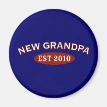 New Grandpa 2010 Magnet