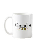 New Grandpa Est 2009 mugs