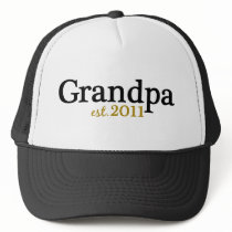 New Grandpa est 2011 Trucker Hat