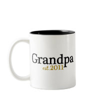 New Grandpa est 2011 Mug