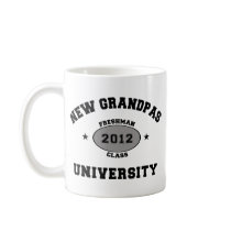 New Grandpa University 2012 Coffee Mugs