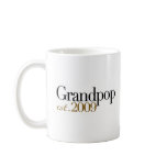 New Grandpop Est 2009 mugs