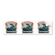New Guinea Cassowary bumper stickers