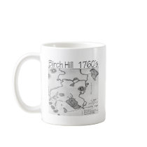 New Hampshire Birch Hill Map 1760's Mug