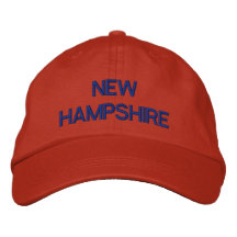 New Hampshire Cap Embroidered Baseball Cap