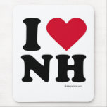 NEW HAMPSHIRE - "I LOVE NH" "I LOVE NEW HAMPSHIRE" mousepads