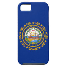 New Hampshire State Flag iPhone 5 Cases