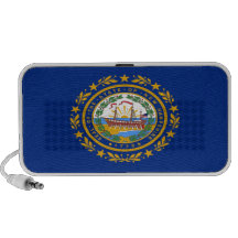 New Hampshire State Flag Laptop Speaker