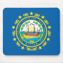 New Hampshire State Flag Mousepad