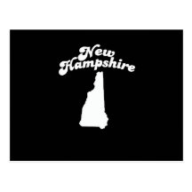 NEW HAMPSHIRE STATE MOTTO T-SHIRT T-shirt Postcard