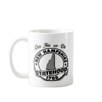 New Hampshire Statehood Coffee Mugs