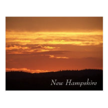 New Hampshire Sunset Post Cards