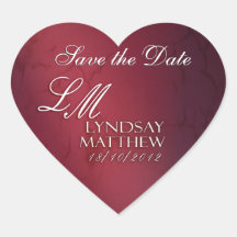New heart stickers for Lyndsay & Matthew