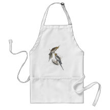 New Holland Parrakeet by Edward Lear Apron
