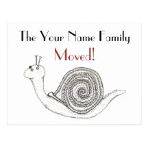 New Home Card Postcard