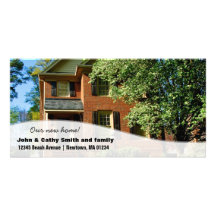 New home! Change of Address Custom Photo Cards