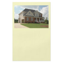 new home for sale personalized flyer