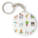 New Home Key Chains