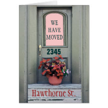 New Home We"ve Moved Greeting Card