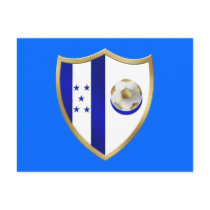 New Honduras Football fans club Emblem Post Cards