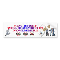 New Jersey - Anti ObamaCare, New Taxes & Spending Bumper Stickers