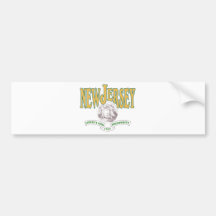 New Jersey Bumper Sticker