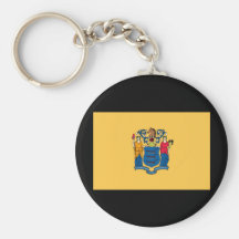 New Jersey Keychain
